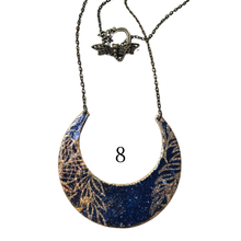 Cargar imagen en el visor de la galería, $15 BLUE CRESCENT MOONS
