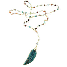 Load image into Gallery viewer, CYAN LARIAT