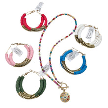 Load image into Gallery viewer, SANTORINI EVIL EYE NECKLACES