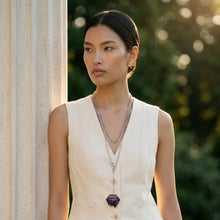 Load image into Gallery viewer, AMETHYST LARIAT NECKLACE