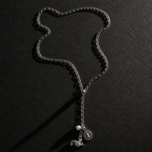 Load image into Gallery viewer, PEACE, LOVE & HAPPINESS DOVE LARIAT