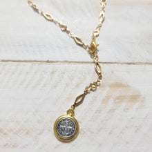 Load image into Gallery viewer, ST. BENEDICT MEDALLION LARIAT