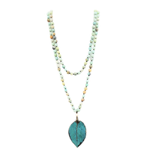 Load image into Gallery viewer, AMAZONITE EARTH BOUND NECKLACE