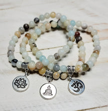 Load image into Gallery viewer, YOGI AMAZONITE BRACELETS