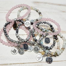 Load image into Gallery viewer, YOGI ROSE QUARTZ BRACELETS