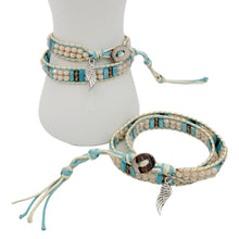 Cargar imagen en el visor de la galería, BEADED DOUBLE WRAP
