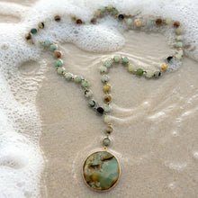 Load image into Gallery viewer, AMAZONITE MEDALLION
