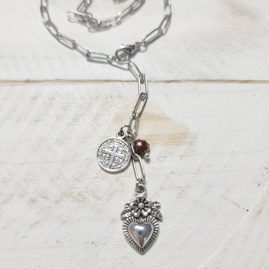 PEACE, LOVE & HAPPINESS SIENNA LARIAT