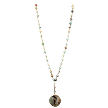 Load image into Gallery viewer, AMAZONITE MEDALLION
