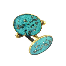 Cargar imagen en el visor de la galería, GOLD RUSH CUFFLINKS
